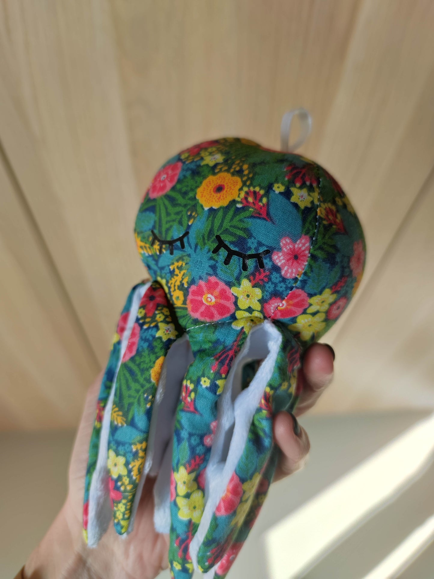 Mlle Poulpe - fleuri vert