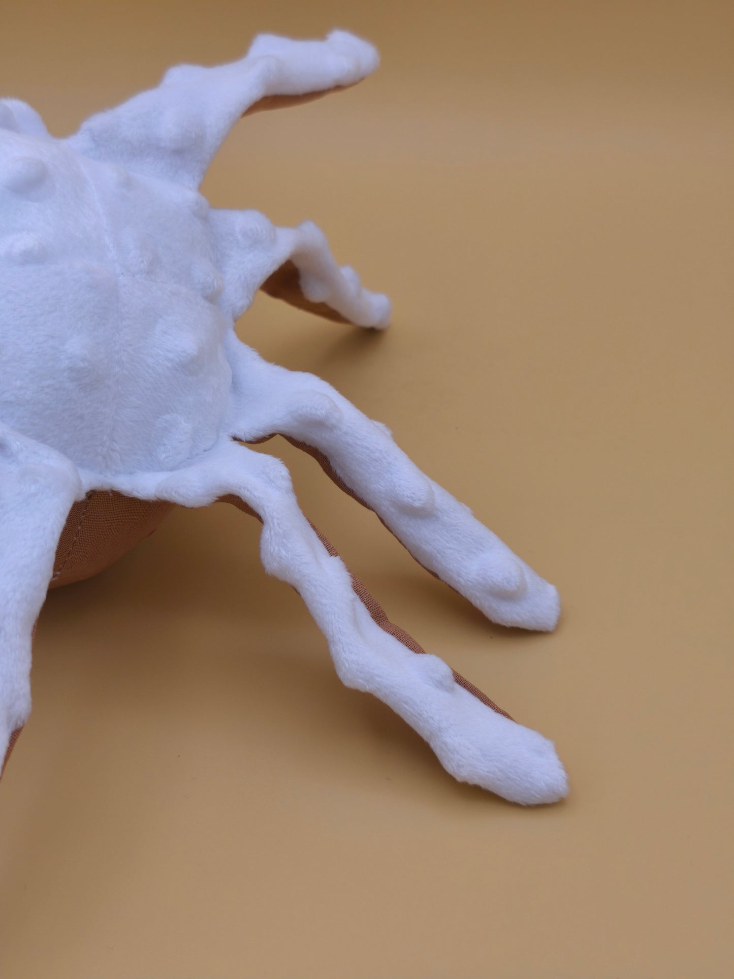 suspension poulpe tissu camel décoration marine artisanale faite main