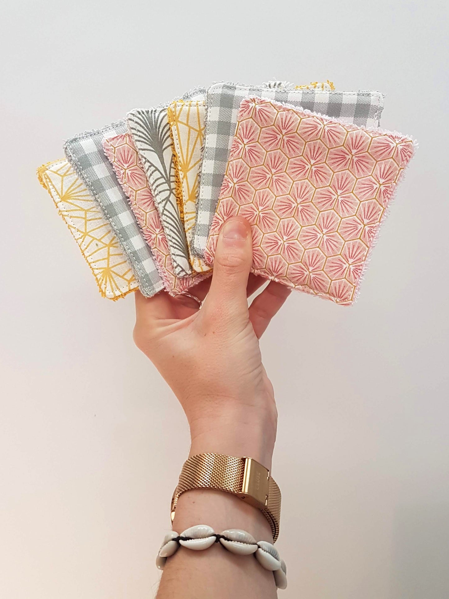 SUR COMMANDE - Lingettes débarbouillantes
