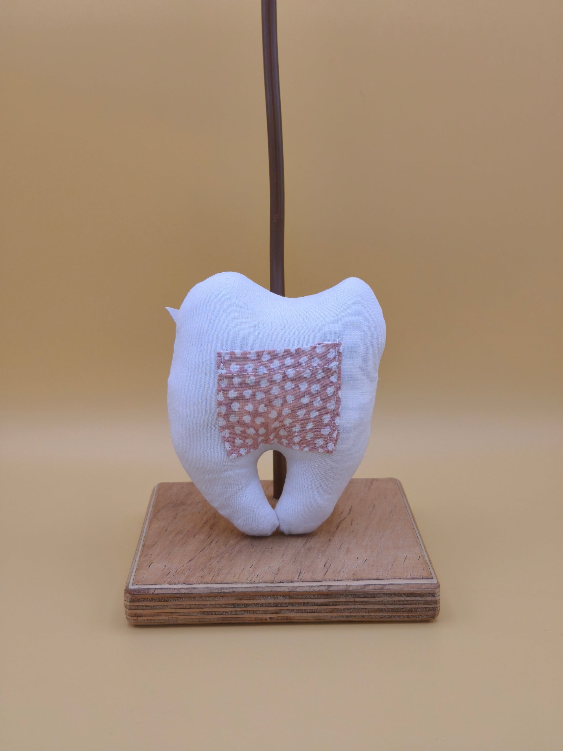 Pochette à dent de lait artisanale faite main pour la petite souris ou fée des dents