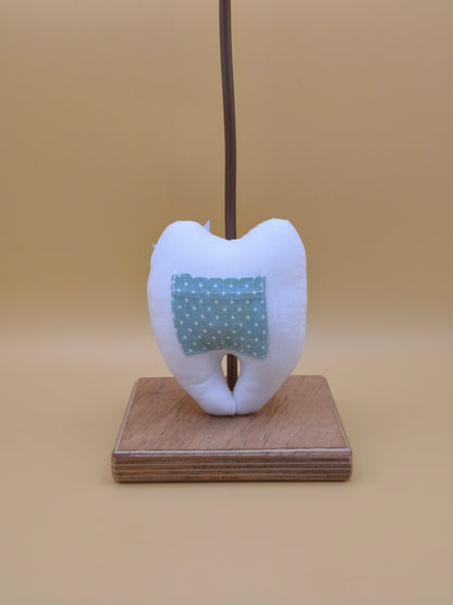 Pochette à dent de lait artisanale faite main pour la petite souris ou fée des dents