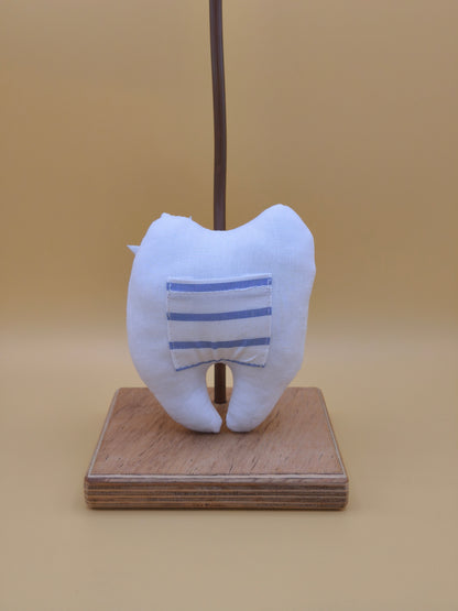 Pochette à dent de lait artisanale faite main pour la petite souris ou fée des dents
