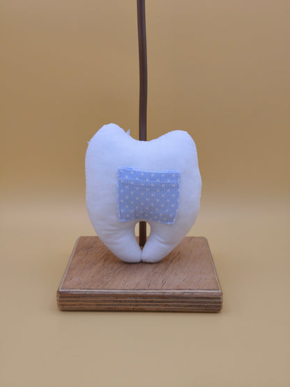 Pochette à dent de lait artisanale faite main pour la petite souris ou fée des dents