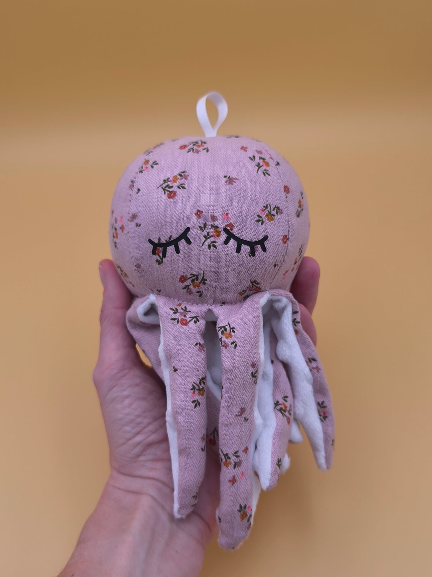 Mr Poulpe - fleuri rose