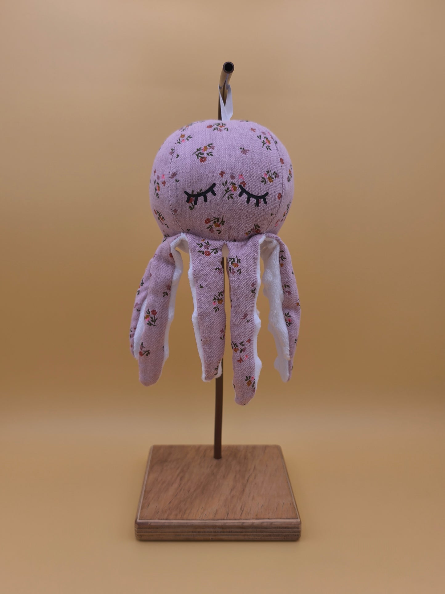 Mr Poulpe - fleuri rose