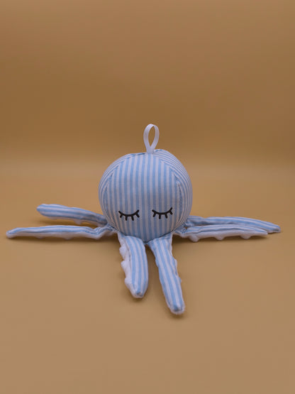 Mr Poulpe - rayé bleu