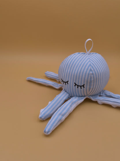 Mr Poulpe - rayé bleu