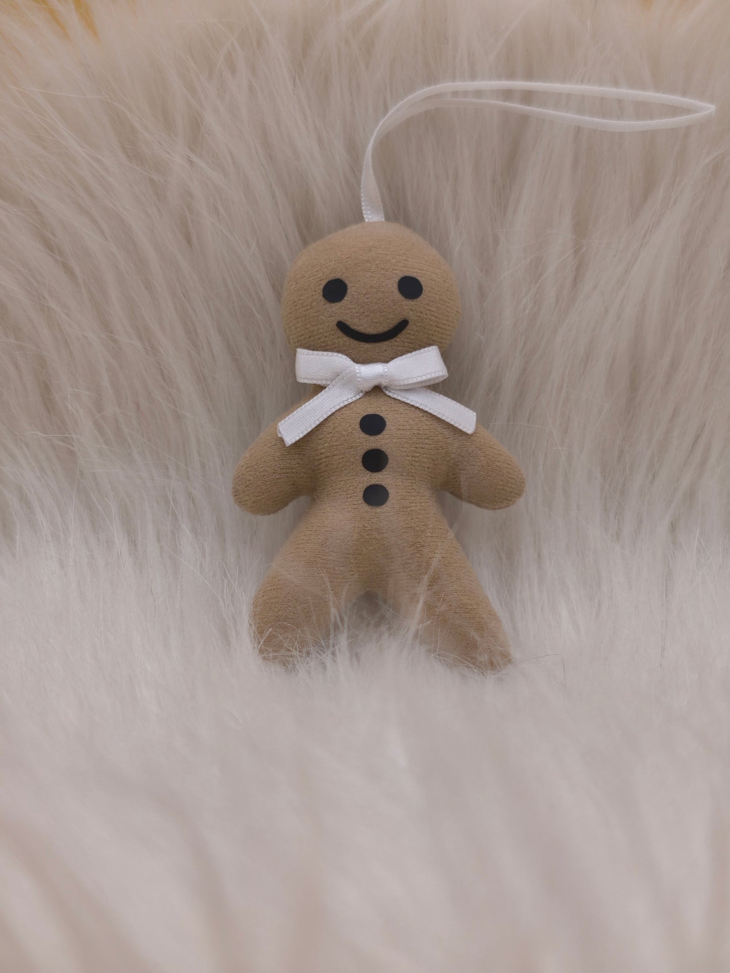 Suspension bonhomme pain d'épices - beige