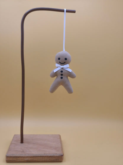 Suspension bonhomme pain d'épices - beige