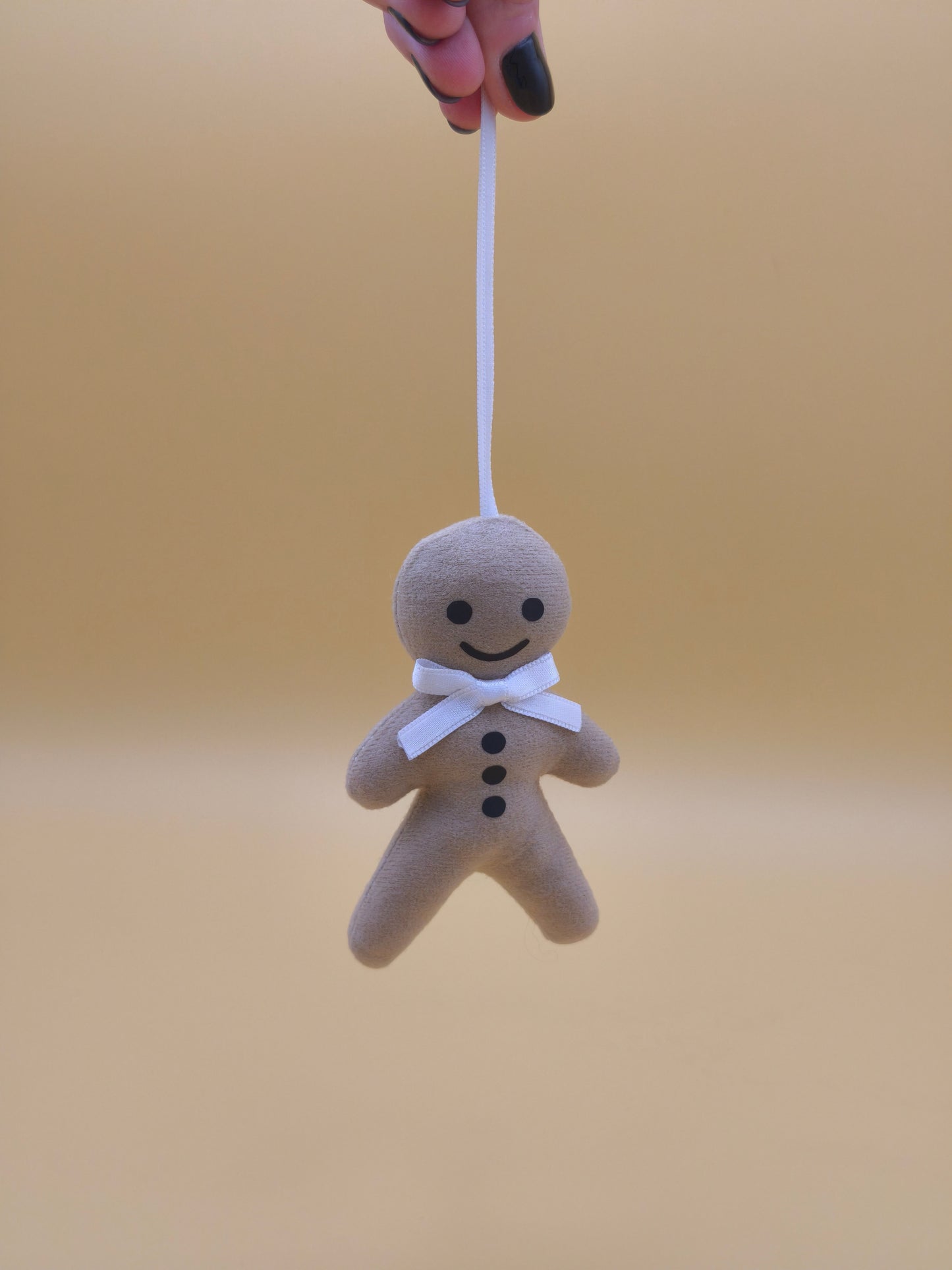 Suspension bonhomme pain d'épices - beige