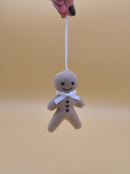 Suspension bonhomme pain d'épices - beige