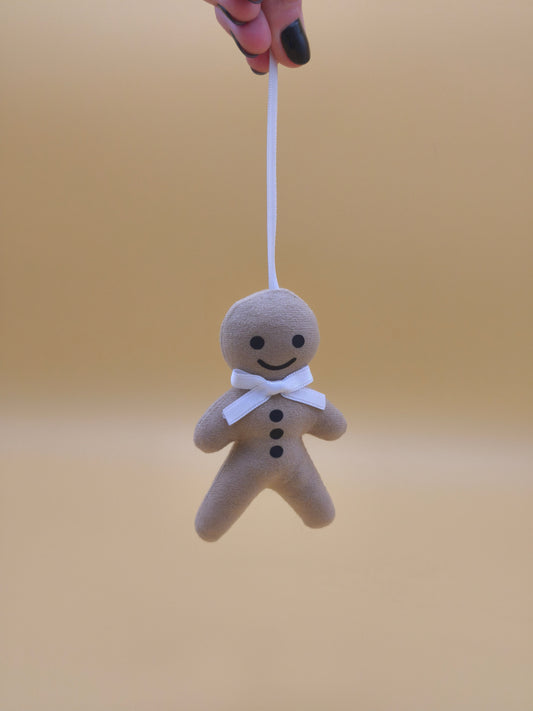 Suspension bonhomme pain d'épices - beige