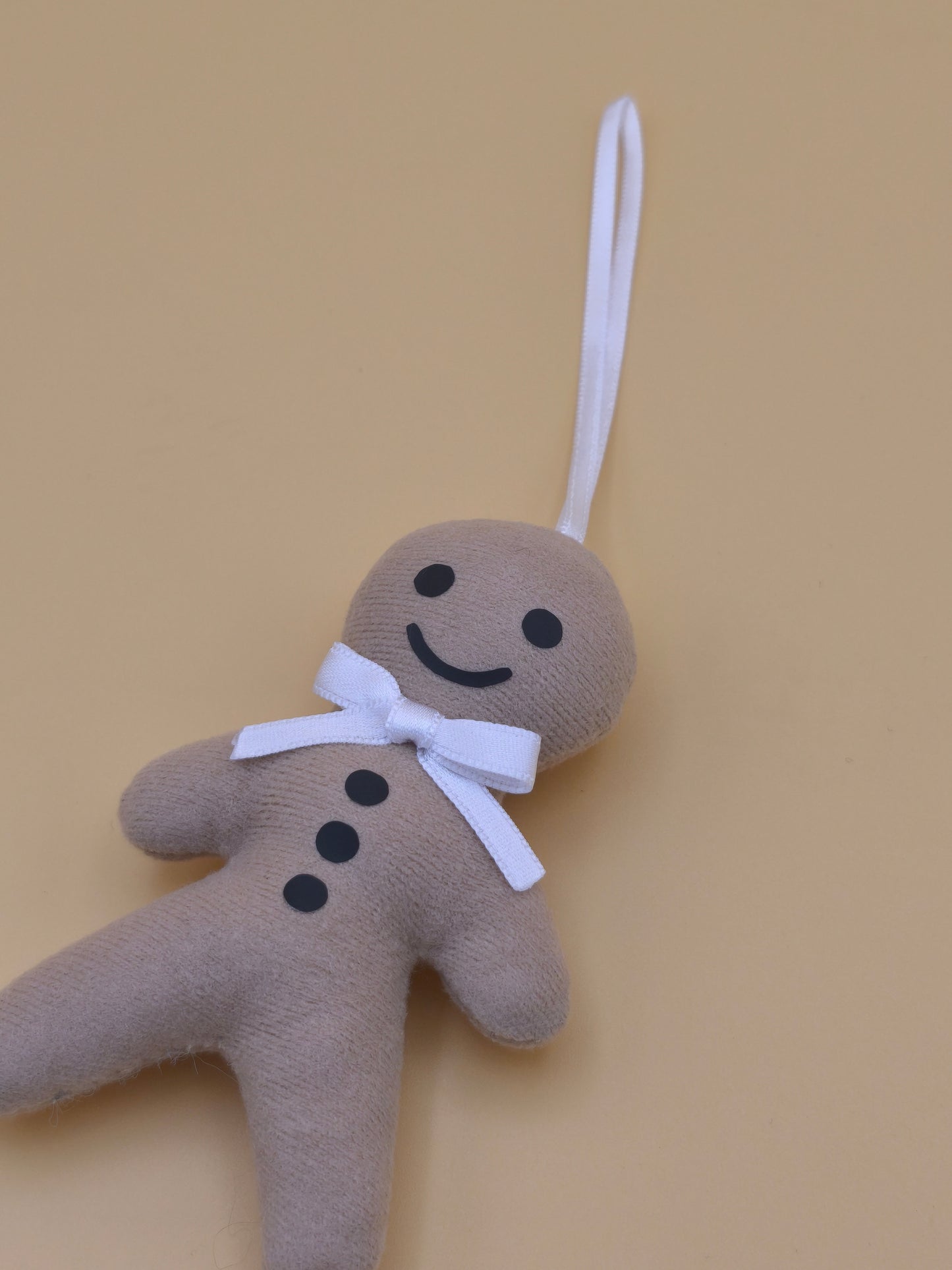 Suspension bonhomme pain d'épices - beige