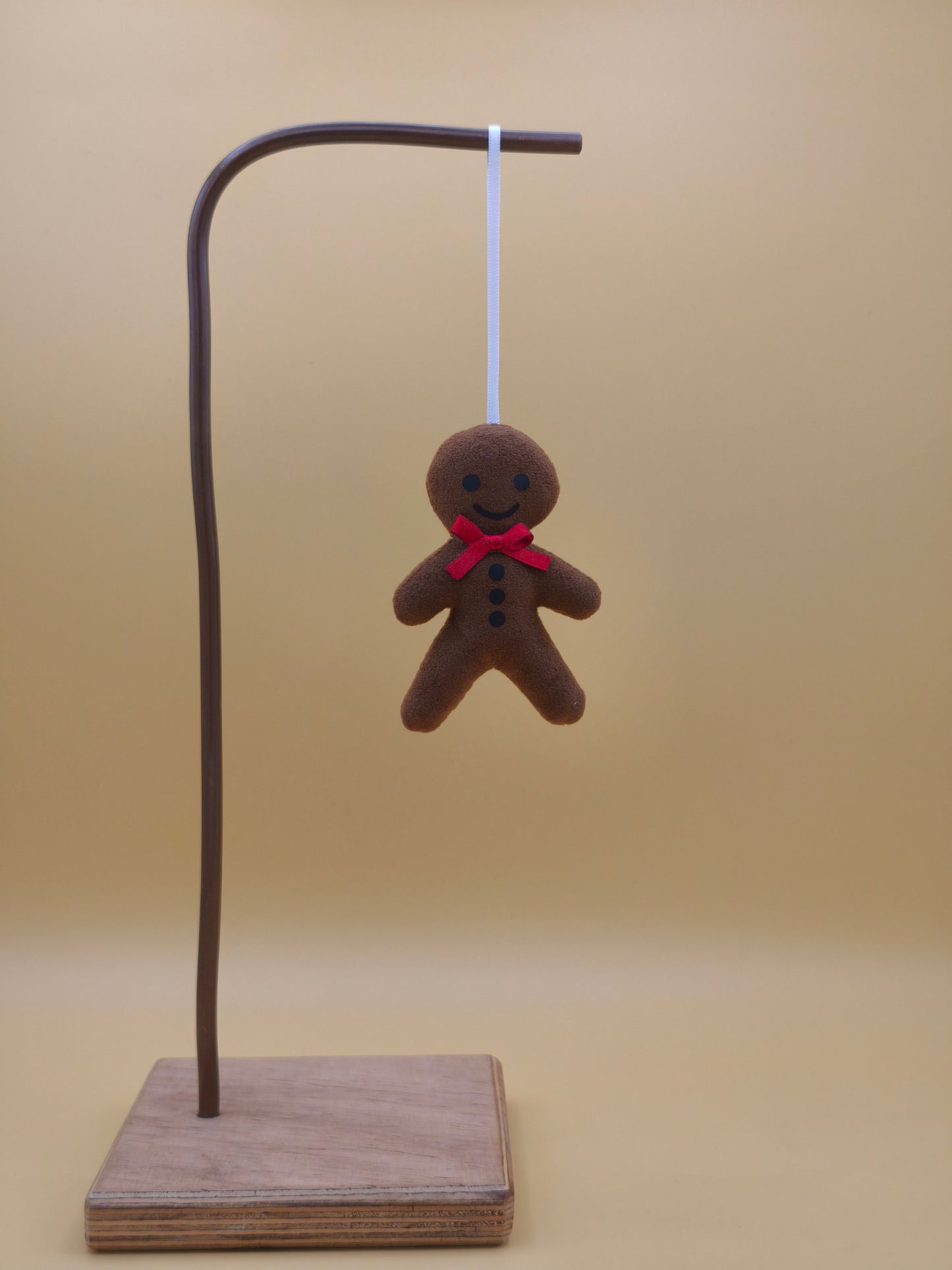 Suspension bonhomme pain d'épices - camel