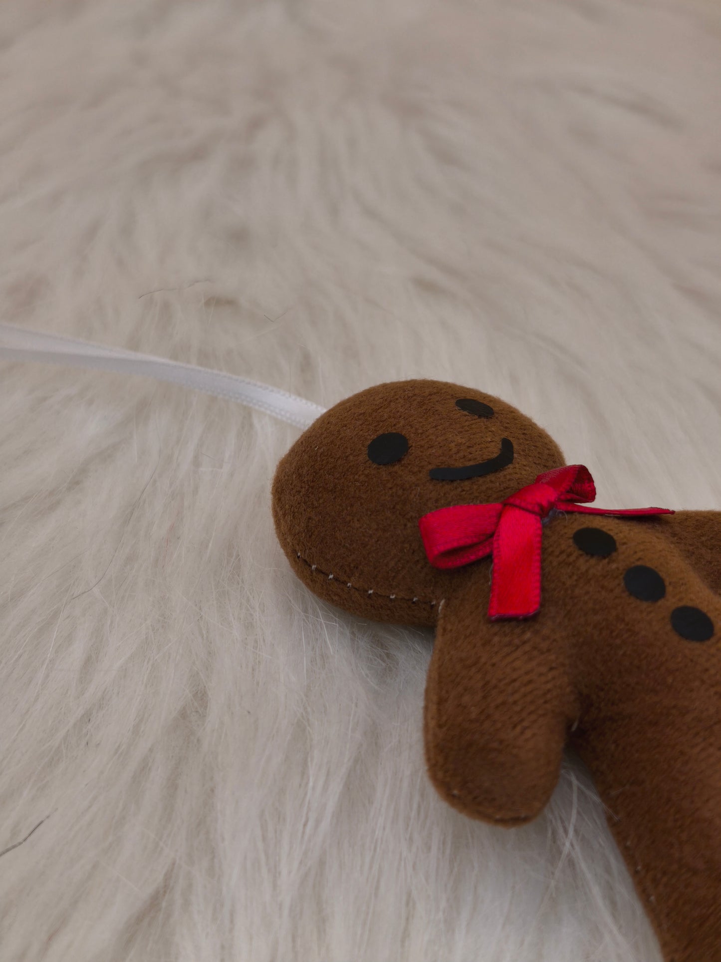 Suspension bonhomme pain d'épices - camel