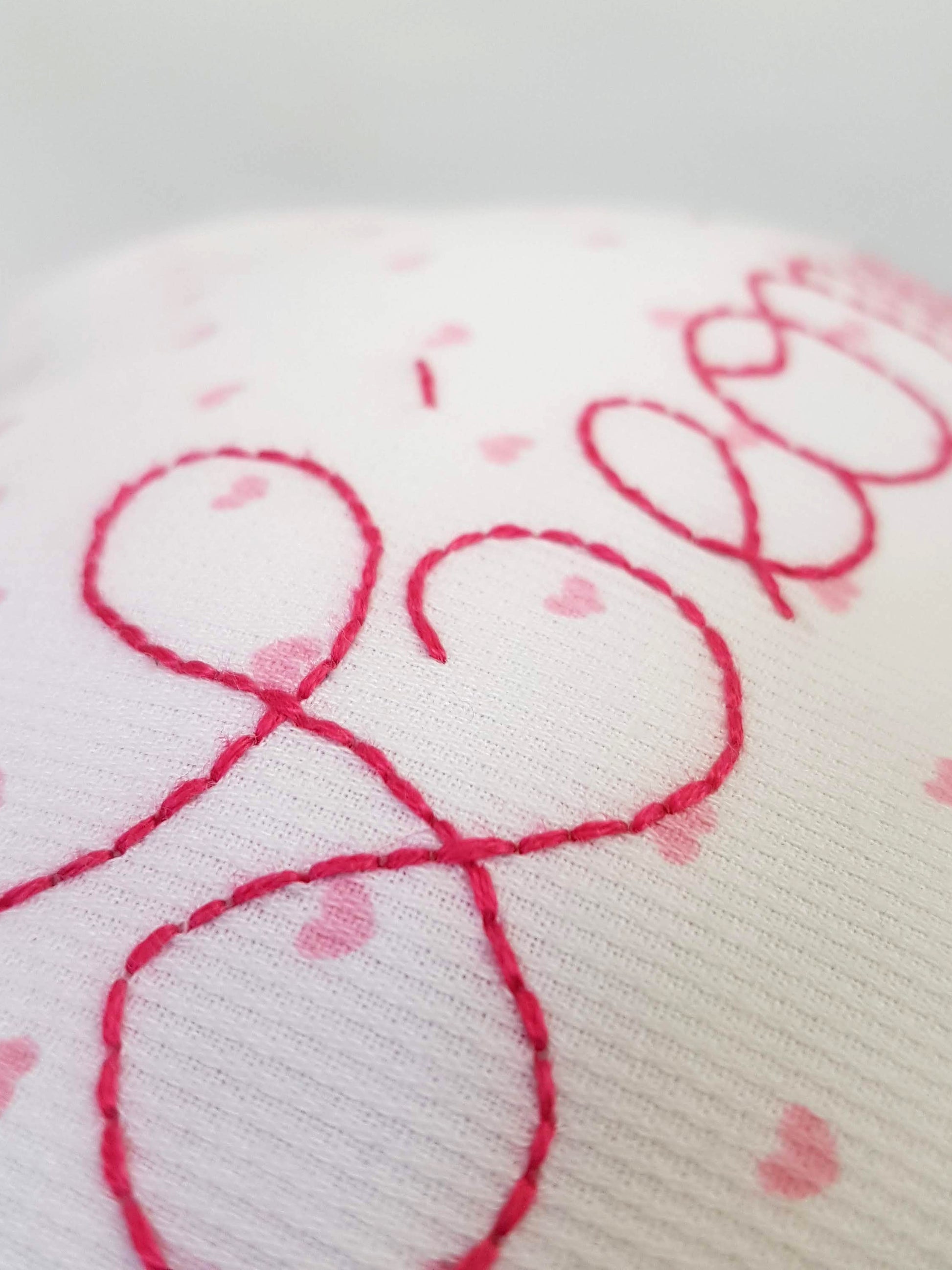 Coussin nuage fait main format 20x25 cm, petite décoration textile pour cadeau de naissance, Marinette Machin chouette
