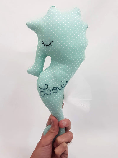 Hippocampe à personnaliser - Marinette Machin Chouette
