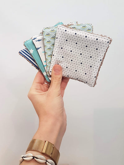 SUR COMMANDE - Lingettes débarbouillantes