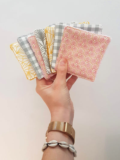 SUR COMMANDE - Lingettes débarbouillantes