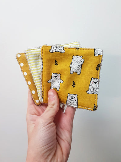 SUR COMMANDE - Lingettes débarbouillantes