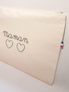 SUR COMMANDE - Pochette brodée