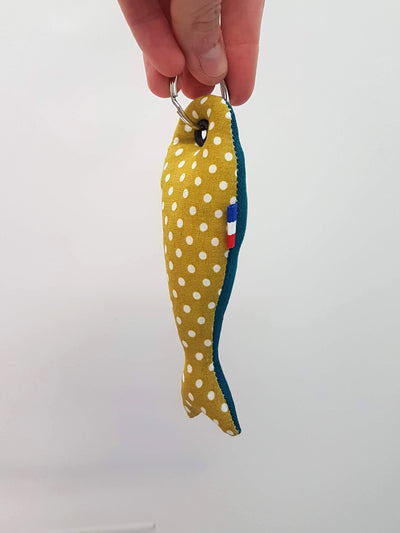 Porte clef Sardine "Petit pois"